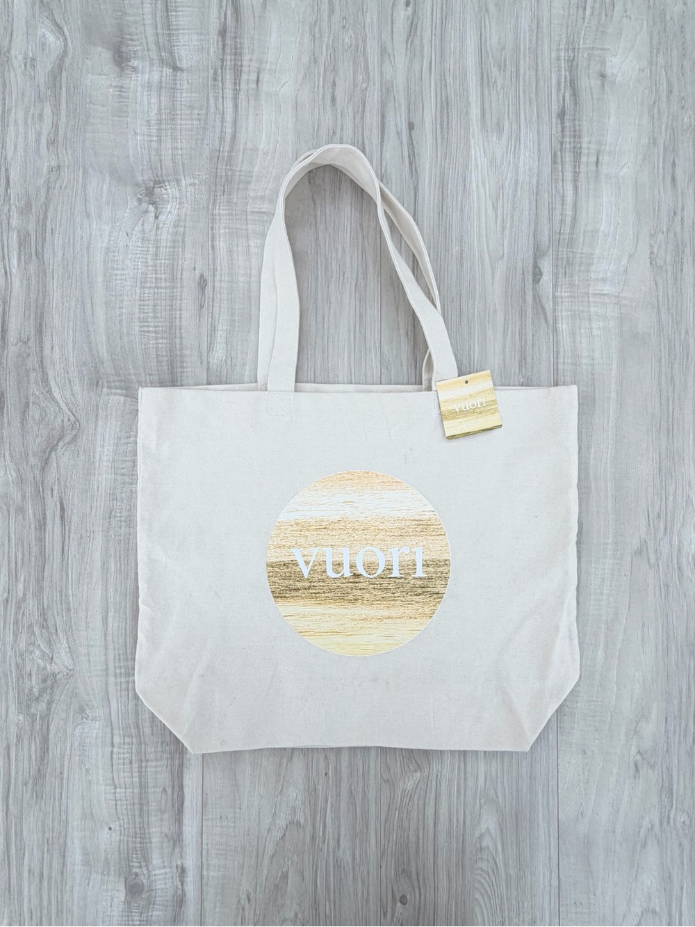 Vuori The Rise The Shine Canvas Tote Bag